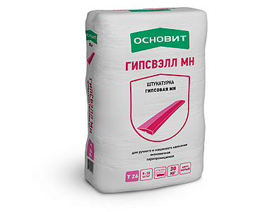 штукатурка основит гипсвэлл мн т-26